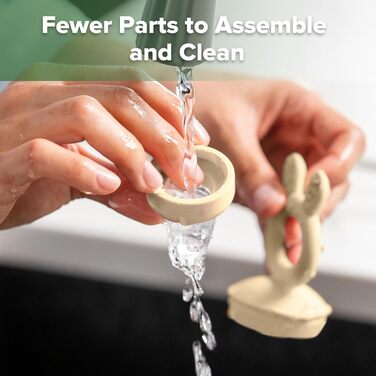 Годівниця для дитячого фруктового харчування Haakaa та міні-лоток для перекусів у морозильній камері, форми для морозива без бісфенолу А для безпечного самостійного годування немовлят, від 4 місяців (горохово-зелений) (вівсяний)