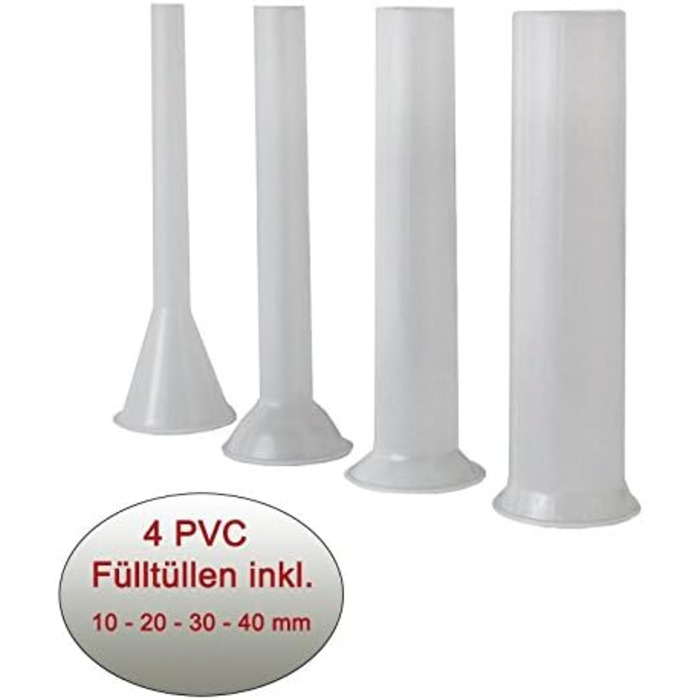 Машина для наповнення ковбаси професійна вертикальна 7 л, червоний MT07 Beeketal