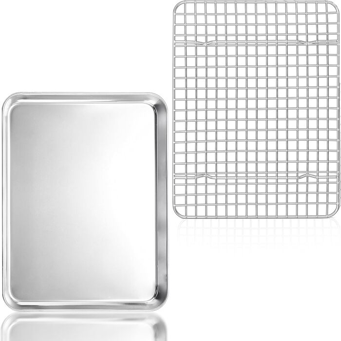 Деко для випікання з решіткою для охолодження, 23,6 x 17,8 см Herogo
