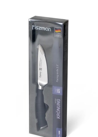 Овочевий ніж Fissman KRONUNG 9 см X50CrMoV15 сталь (2499)