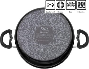 Набір каструль із скляними кришками, 7 предмети Modesto Line Silit