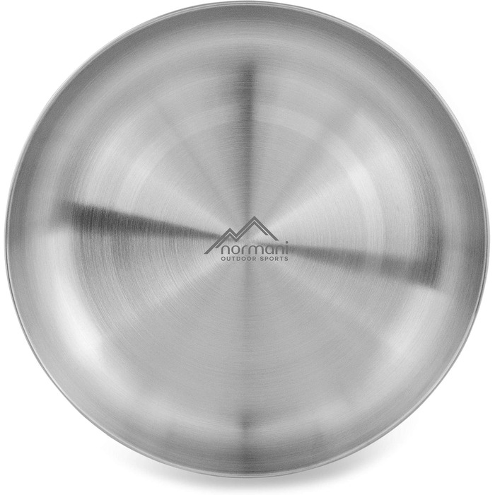 Набір столового посуду для кемпінгу, 6 предметів, синій Normani