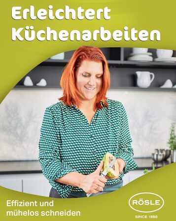 Високоякісний кухонний ніж 20 см для м&39яса, риби, птиці та овочів, нержавіюча сталь 18/10, ергономічна срібна ручка, гострий ніж для кухні (овочевий ніж)