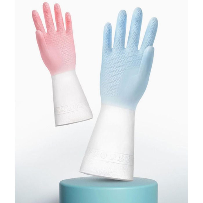 Рукавички для миття посуду 3 пари розмір M AORHOFJ