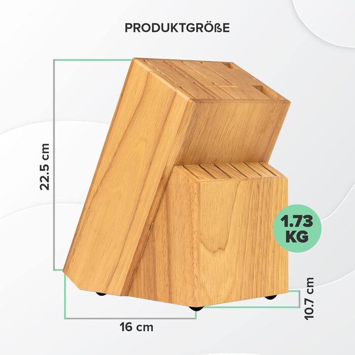 Ножовий блок для ножів на 15 слотів Coninx