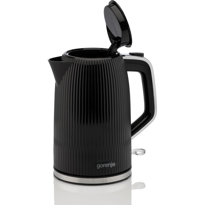 Gorenje Электрочайник 1.7л, Strix-контроль, черный матовый