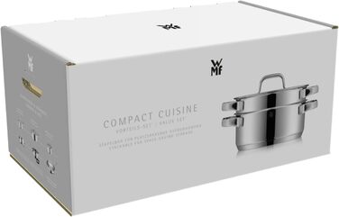 Набор кастрюль с крышками 9 предметов Compact Cuisine WMF