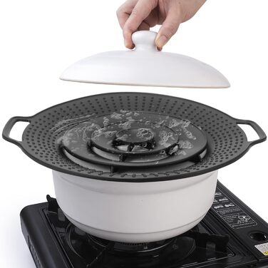 Крышка защита от выкипания и брызг из силикона 33,5 см PCXWTLN