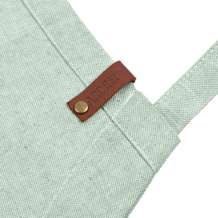 ARDESTO Фартук Oliver, 100% хлопок, аквамарин