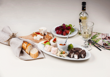 Блюдо сервіровки 33 x 18 см овальне біле Fashion Seltmann