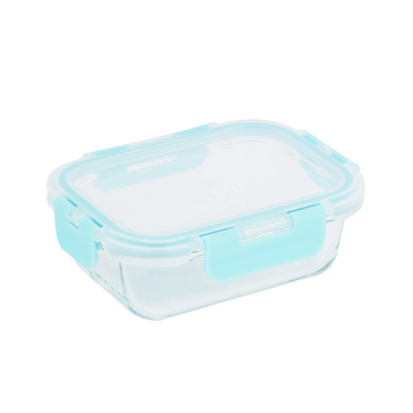 GIPFEL Контейнер стеклянный с крышкой AVALANCHE 370 мл, 15,6х11,7х5,6 см 50975 GIPFEL