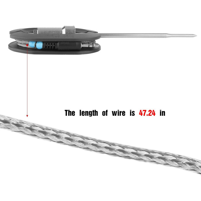 Набор из 4 датчиков для термометра EasyBBQ