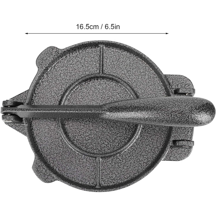 Прес для тортильї ручний 16,5 см, чавунний Beisha