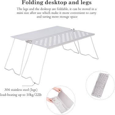 Складной гриль с жарочной плитой Boundless Voyage A-Ti2028C Boundless Voyage