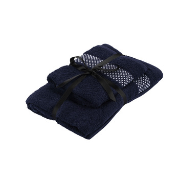 ARDESTO Набір рушників махрових Holiday 2 шт., 50х90см, 70х140см, 100% бавовна, індиго