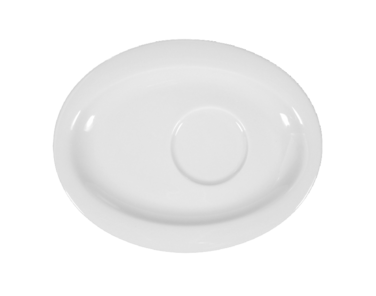 Блюдце до чашки овальне 16 см біле Top Life Seltmann