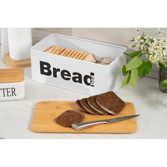 Хлібниця 33 х 18 х 13 см білий Midori ARDESTO