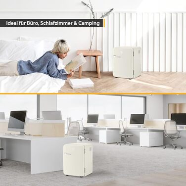 Міні-холодильник 40 л кремовий TZS First Austria