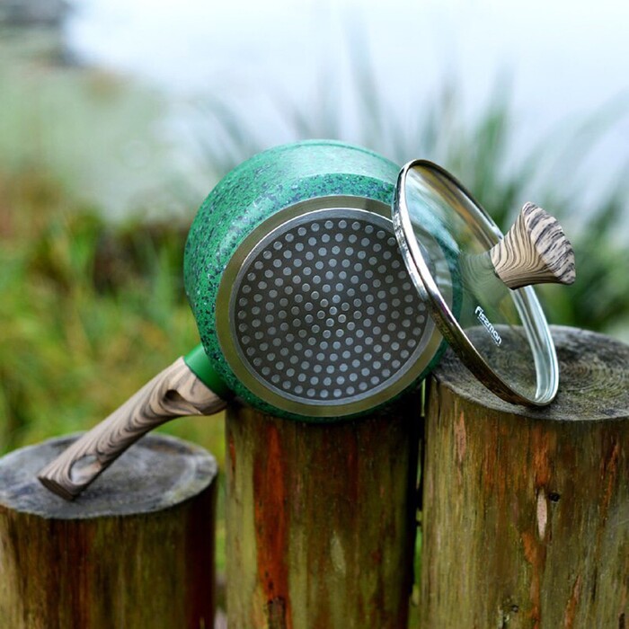 Ківш Fissman MALACHITE 16x7,8 см 1400 мл індукційне дно (4317)