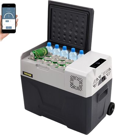 Автохолодильник 30 л 45 Вт чорний VEVOR