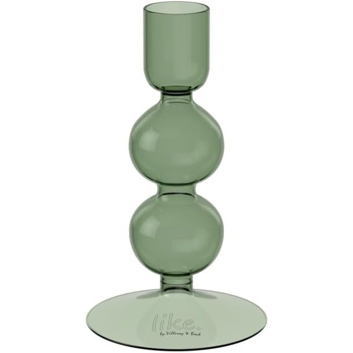 Свічник 7,5x7,5x13,5 см, зелений Like Home Villeroy & Boch