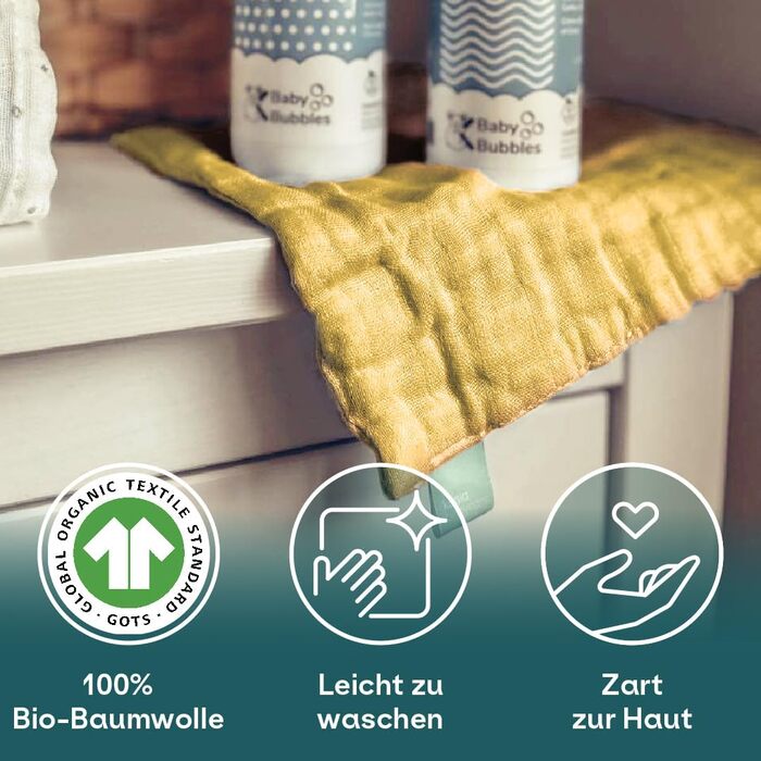 Набір із 6 рушників для дітей 30 х 30 см KOALA BABYCARE