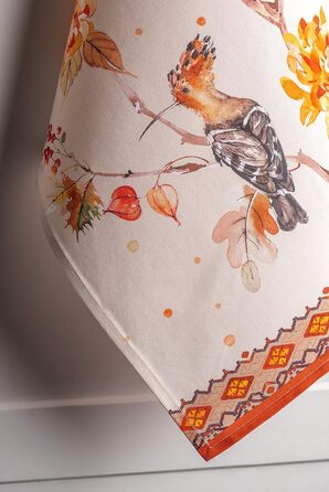 Набір із 3 багатоцільових кухонних рушників Барних рушників День подяки/Різдво (50 см x 70 см) (25 - Килим - Прерія, 50 x 70 см (Набір із 3 шт.)), 39 Hermine Noel