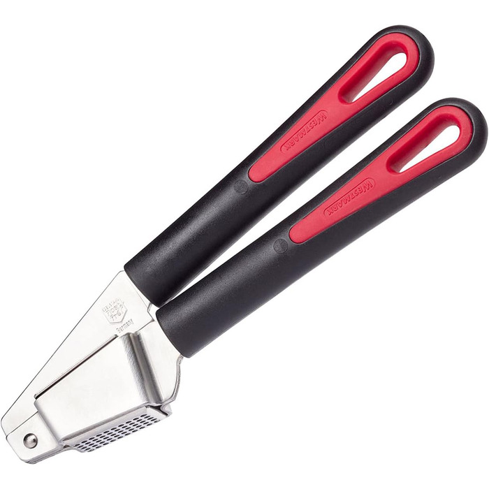 Прес для часнику Westmark - Premium Graphite Edition - з очисним елементом - не потребує очищення - для часнику, імбиру та інших - менше зусиль (Gallant)