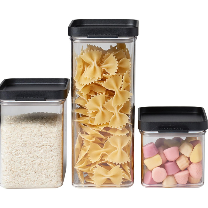 Банки для хранения с крышками 3 шт Mepal