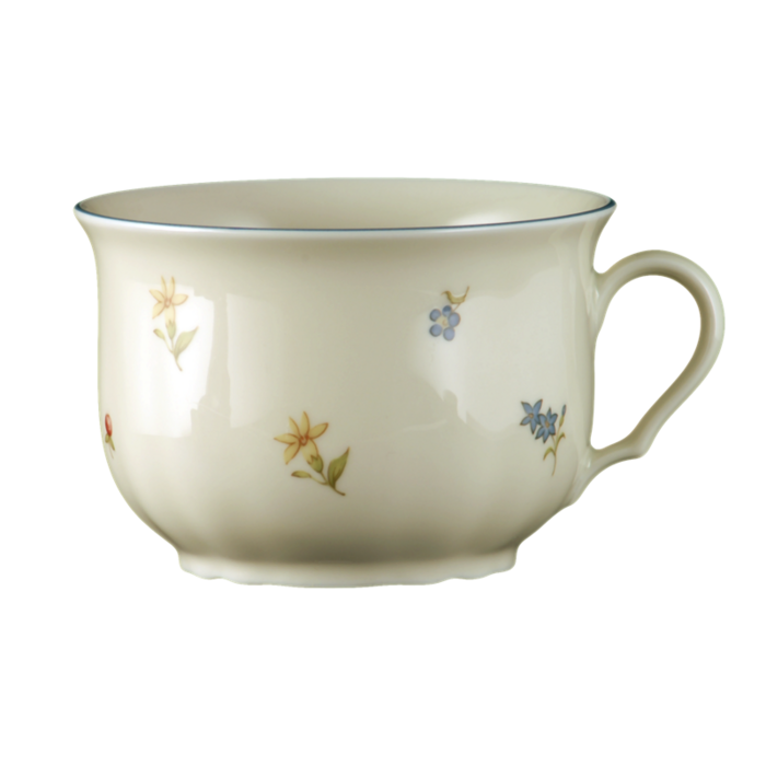 Чашка для сніданку 0.35 л Streublume blauer Rand Marie-Luise Seltmann