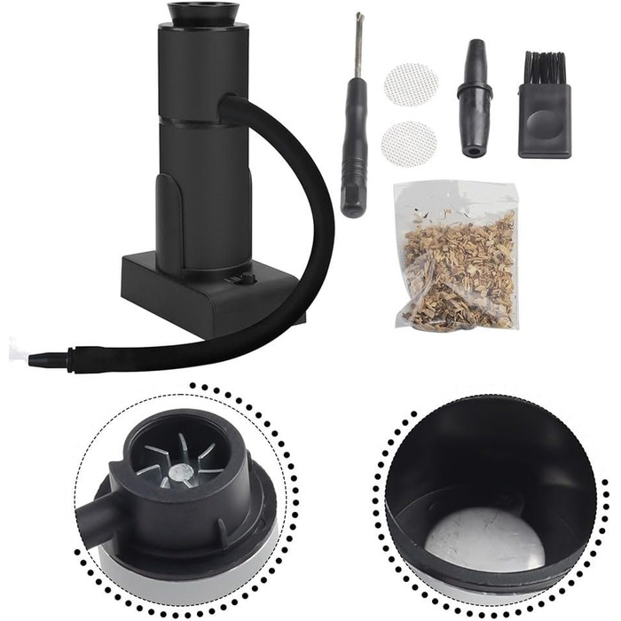 Набір для копчення коктейлів 7 предметів Cloudpower