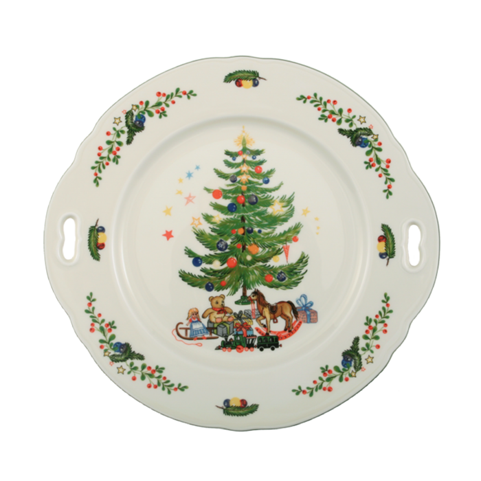 Тортовница з ручками 27 см Weihnachten Marie-Luise Seltmann