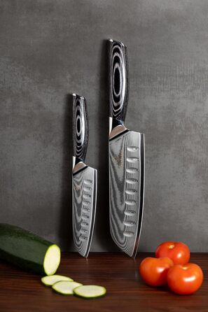 Набір дамаських ножів 31 та 23 см Pro Wolfblood