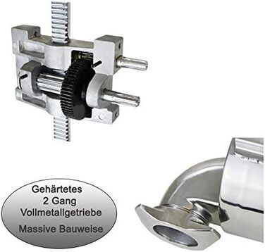 Машина для наповнення ковбаси професійна вертикальна 7 л, червоний MT07 Beeketal