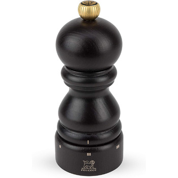 Ручний млин для перцю Peugeot Paris, регулювання помелу u'Select, висота 12 см, дерево, коричневий, 23447 Млин для перцю шоколадний