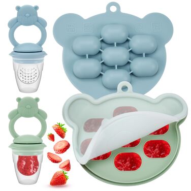 Набір силкіконових ніблерів для дітей 2 шт. viriech