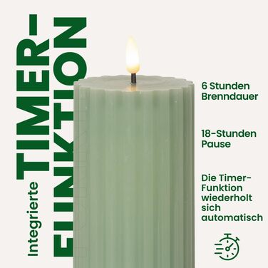 Світлодіодна свічка-стільник 15 x 7,5 см Star Trading