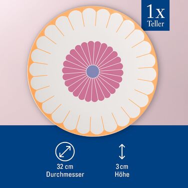 Сервірувальна тарілка 31,8 см Fleur Villeroy & Boch