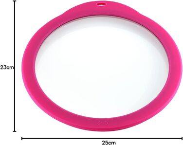 Набір мисок RSLE з 3 предметів великі та кришки RSLE для збереження свіжості (Ø 16, 20, 24 см), високоякісні, елегантні, виготовлені з нержавіючої сталі для приготування та зберігання їжі, можна мити в посудомийній машині (набір мисок з 2 предметів, Pink 