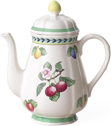 Кавник 1,1 л білий з розписом French Garden Fleurence Villeroy & Boch