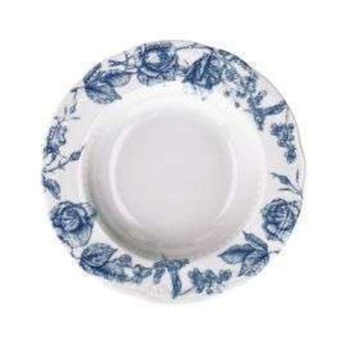 Тарелка глубокая Tognana Vecchio Vienna 23 см 260 мл blue roses VW001238621