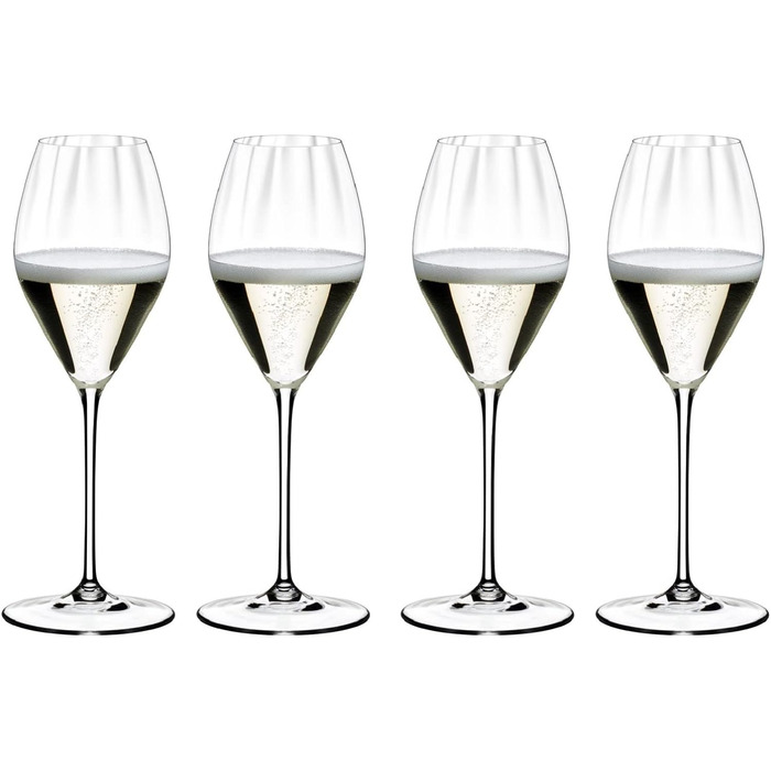 Бокал для шампанского 375 мл, набор 4 предмета, Performance Riedel