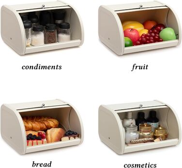 Хлібниця з кришкою що згортається 30,5 x 26 x 17,5 см HollyHOME