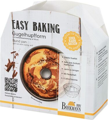 Форма для випічки, 16 см, Easy Baking RBV Birkmann