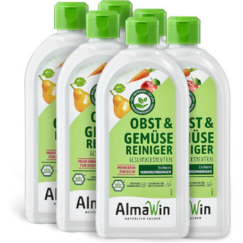Засоби для миття овочів та фруктів 6 x 500 мл AlmaWin