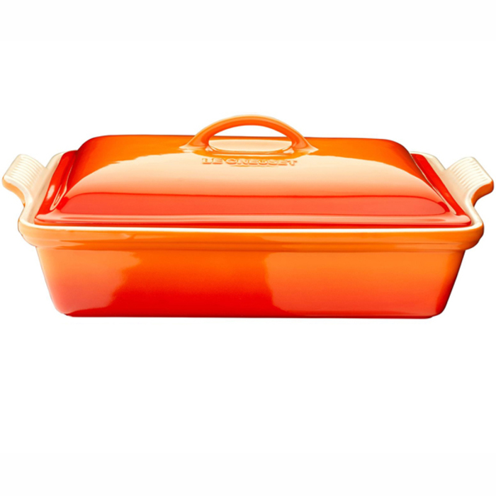 Блюдо для запікання 33 см, помаранчеве Le Creuset