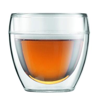 Набір склянок з подвійними стінками, 0,09 л, 6 предметів, Pavina Bodum