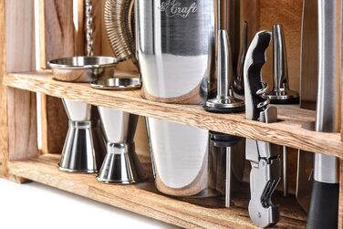 Набор шейкеров для коктейлей, 11 предметов Mixology & Craft