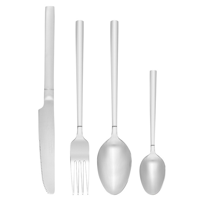 Набір столових приборів Fissman 24 предметів FELIZ нержавеющая сталь (3218)