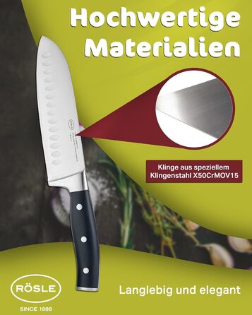 Нож сантоку 17,5 см Tradition Rosle